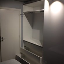 Maatkast Witte Melamine.