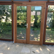 Dubbele Buitendeur Meranti